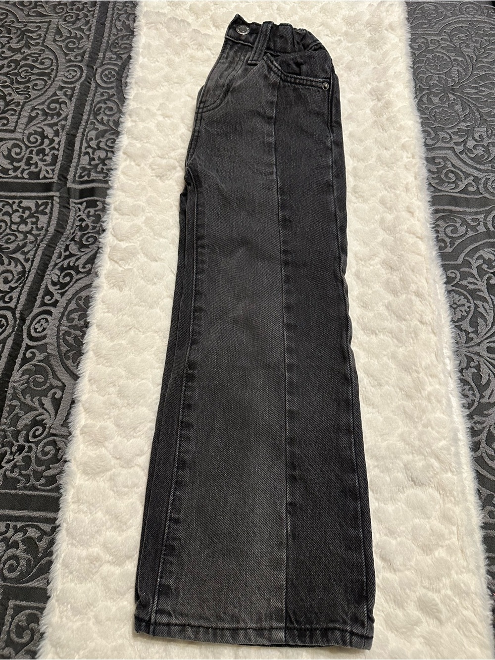 Old Navy Black Kids' Flare Leg Jeans